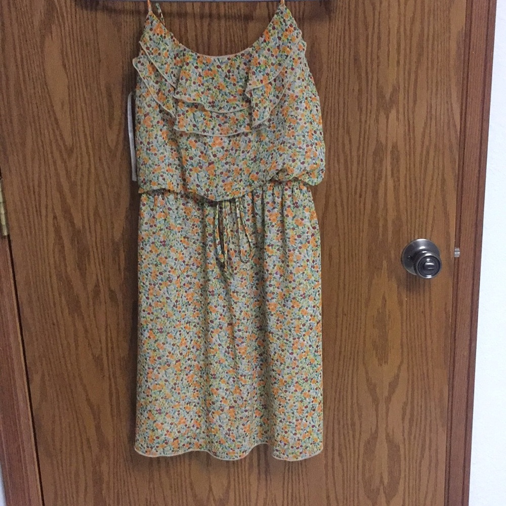 Short floral dress